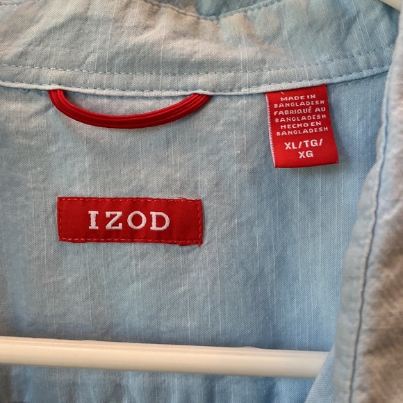 Izod Lightweight cotton button down shirt - Picture 3 of 12